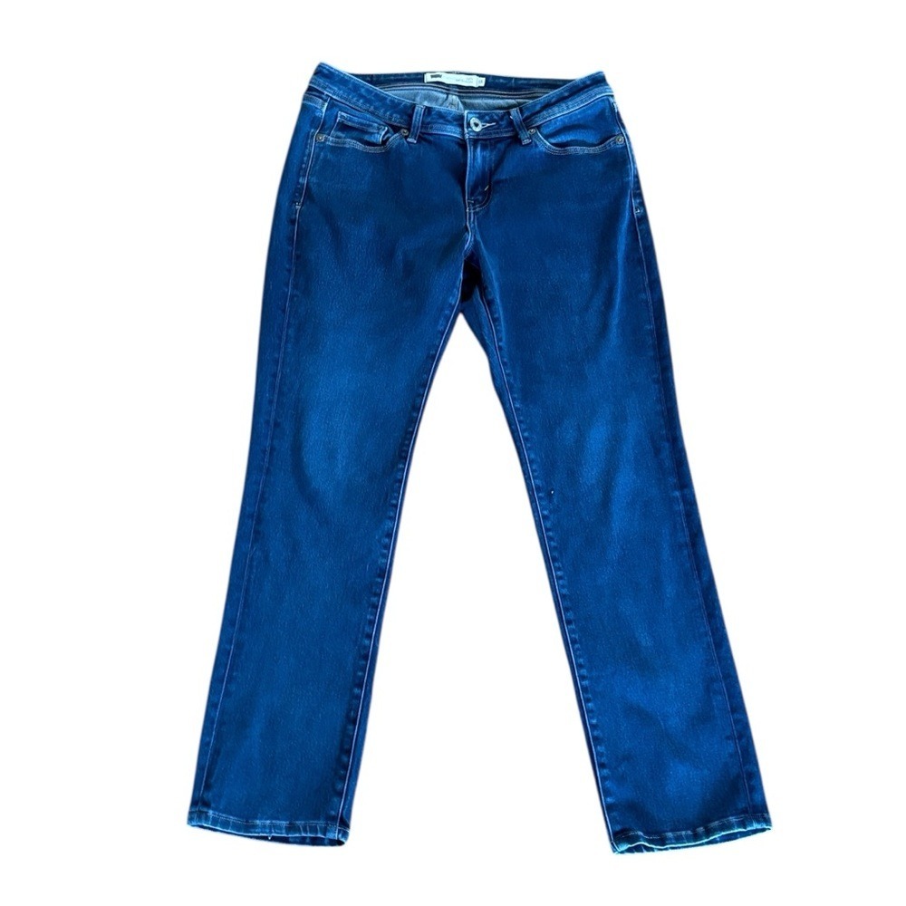 Levi's 529 Curvy Skinny Leg Blue Jeans Size 10
